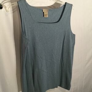 Sigrid Olsen 1X blue 💯cotton top worn once